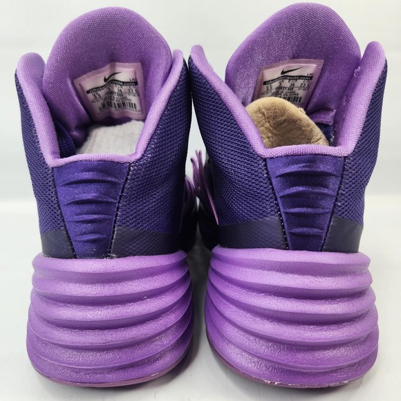 Nike Hyperdunk 2013 Shoes Sneakers Boys 5.5 Purple Basketball 599527-500 - Picture 6 of 9